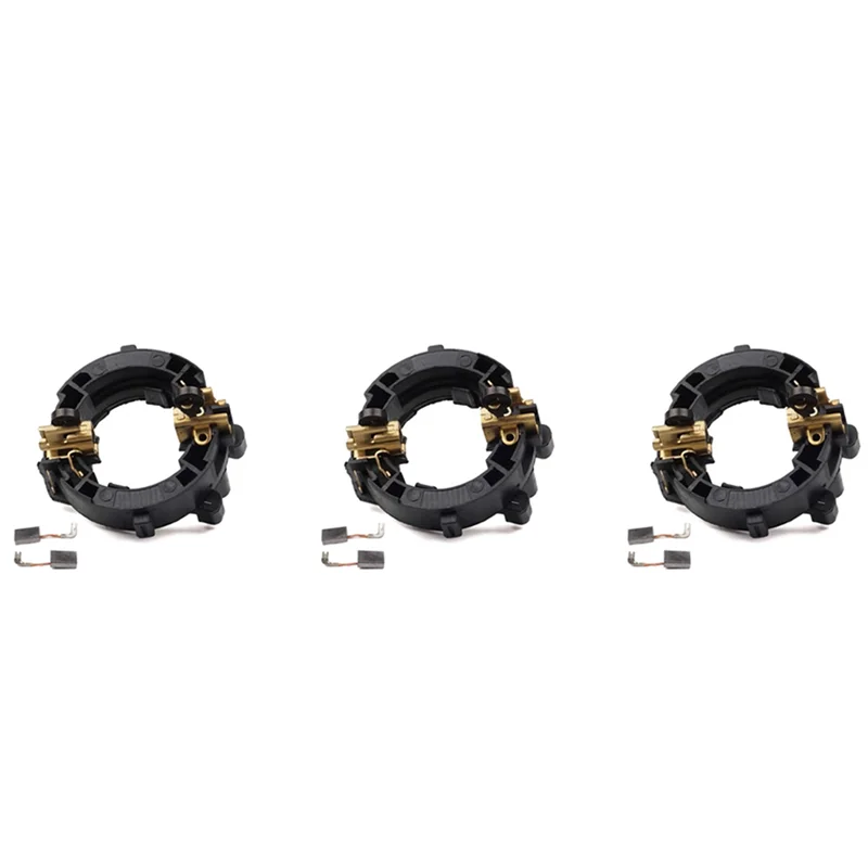 

3X Carbon Brush Holder With Brushes For 2460 2470 HR2460 HR2470 HR2460F HR2470F Rotary Hammer Spare Part-AT30