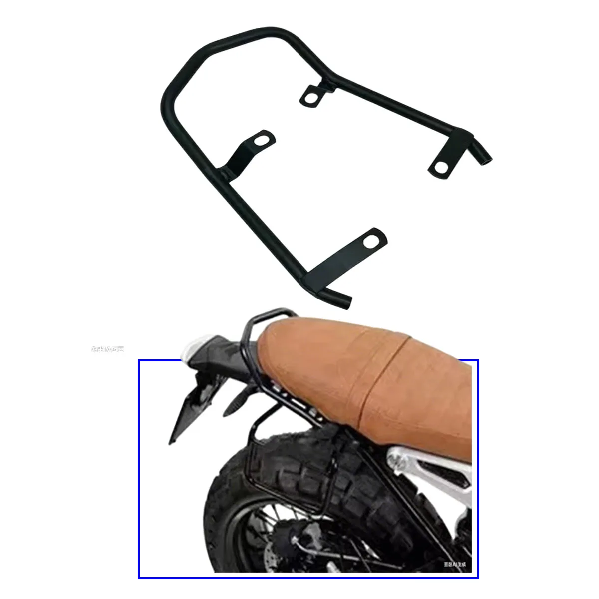 

Мотоцикл для BMW R Nine T 2014-2021, R Nine T Scrambler/Pure 2016-2021, поручень для заднего пассажира, поручень для поручня