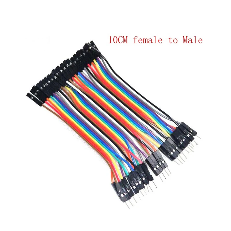 Dupont Line 40P 10cm/15cm/40cm Male to Male + Female to Male and Female to Female Jumper Wire Dupont Cable for arduino DIY KIT