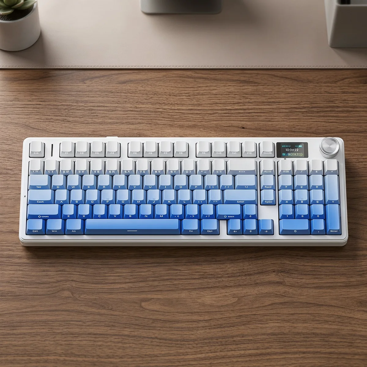 AULA F99Max Mechanical Keyboard Wireless Tri Mode with Intelligent Display Screen Multifunctional Knob Office Gaming Keyboard