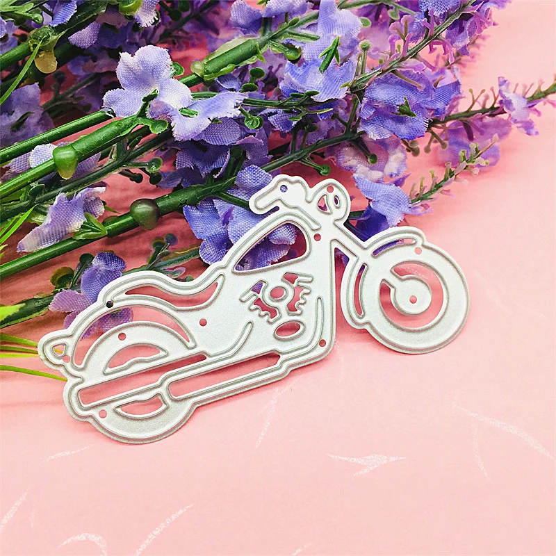 New Motorcycle Metal cutting dies DIY cut die mold motorcycle decoration Scrapbook paper craft knife mould blade punch stencils