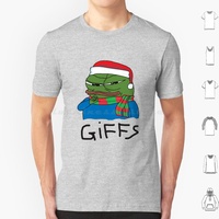 Smug Apu Apustaja Christmas Card Rare The Frog Smug Face With Santa Claus Hat And Winter Scarf Hd High Quality T Shirt Cotton