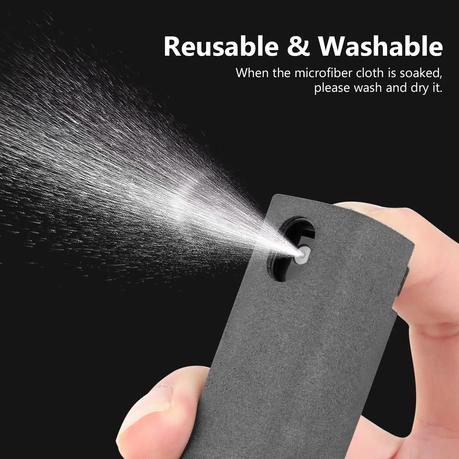 Microfiber Screen Cleaner Spray Bottle Set Mobile Phone Ipad Computer Microfiber Cloth Wipe Iphone Cleaning Glasses Wipes