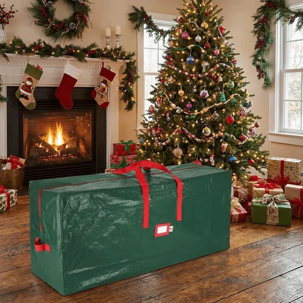 กระเป๋าเก็บต้นคริสต์มาสแบบพับไ - Christmas Tree Artificial บทวิจารณ์และราคา