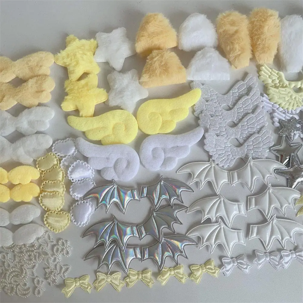 DIY غطاء بطاقة الأذن القطيفة الملحقات المفيدة ديكور المنزل الملونة اليدوية هدية لطيف الكرتون أفخم العنصر سحر البيت الحلو