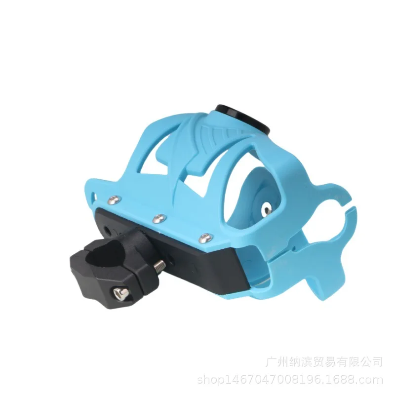 حامل أكواب للدراجات النارية بدون مثقاب - قفص زجاجة مياه عالمي قابل للتعديل لدراجات الطرق الوعرة والشارع