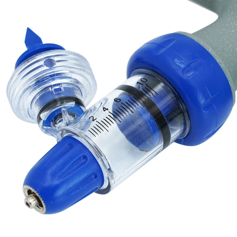 1ml/2ml/5ml/10ml Automatic Continuous Syringe Animal Injection Adjustable Vaccine for Livestock Pig Cow Sheep Vaccine Injector