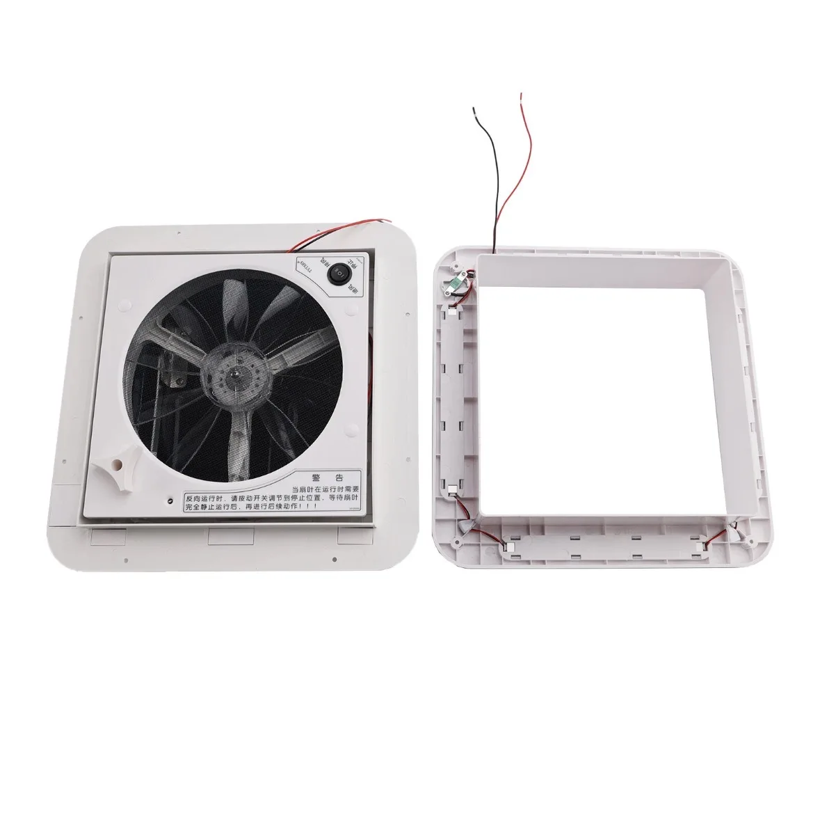 Мотор прицепа для кемпера, автомобильный аксессуар для автодома, бесшумное и шумоподавление, вентилятор для автофургона 280*280