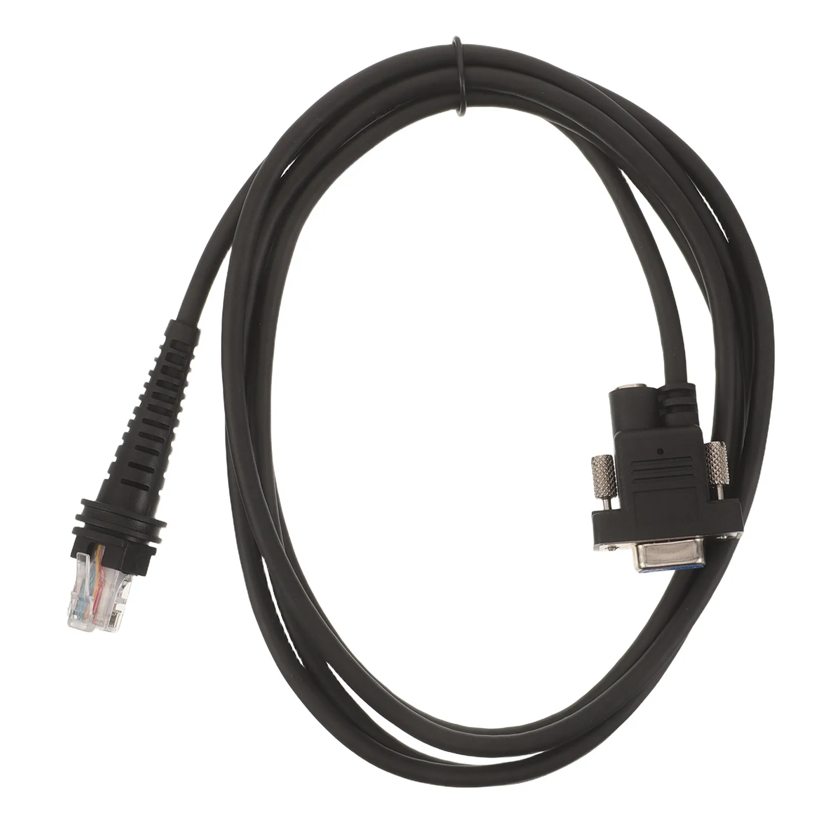 For Supermarket Cashier Counter Office Worker 2M Barcode Scanner Serial Cable Industrial Data Cord Warehouse Retail