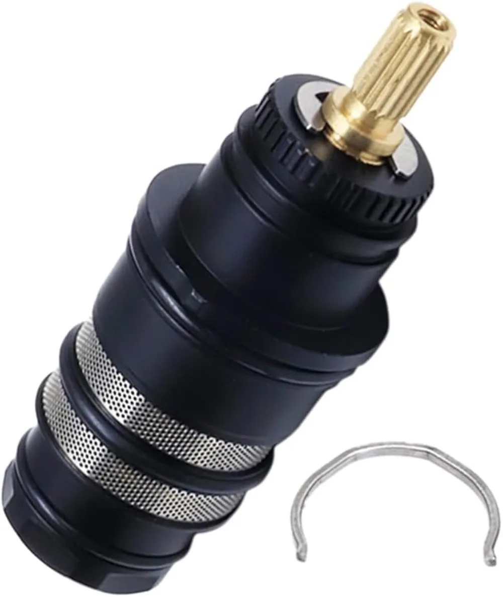 

Brass Thermostatic Mixing Valve Standard Bathroom Accessories Replacement Thermostatic Cartridge Valve for Mixer Faucet