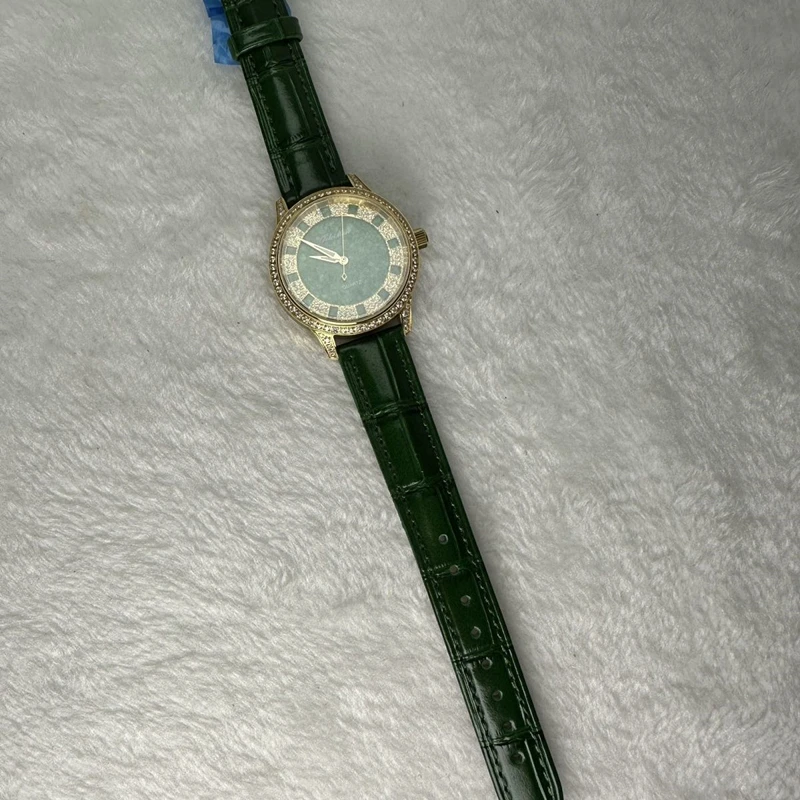 DUGARY Fashion quartz watch 35mm jade sapphire Japanese movement crystal Waterproof luminous brand luxury Wristwatches Clock