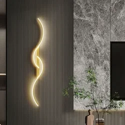 Applique Murale LED au Design Minimaliste Moderne, Luminaire Décoratif d'Nik, Idéal pour une Chambre à Coucher, un Salon ou un Canapé