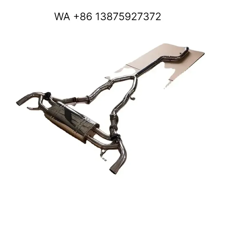 Custom Stainless Steel Exhaust Full System for M Performance G05 with Exhaust Tip
