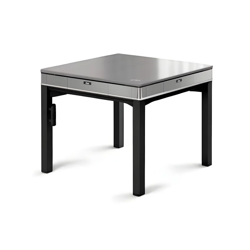 110V electric 220V folding dining table universal mahjong machine, household automatic dual-purpose silent ultra-quiet