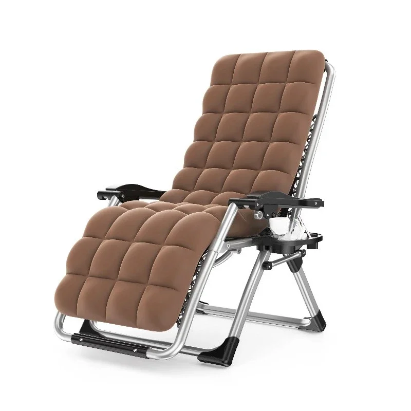 9Kg outdoor sun garden beach zero gravity terrace relaxation lawn chair folding lounge chair with seat cushion