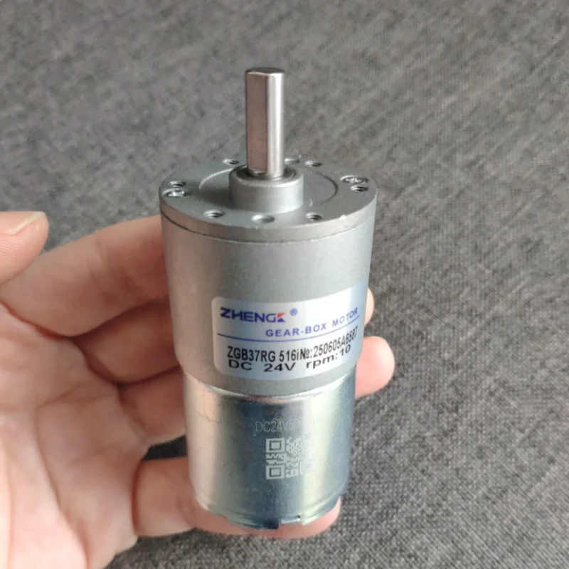 Brand new ZHENGKE ZGB37RG 12V 24V eccentric outpput shaft motor