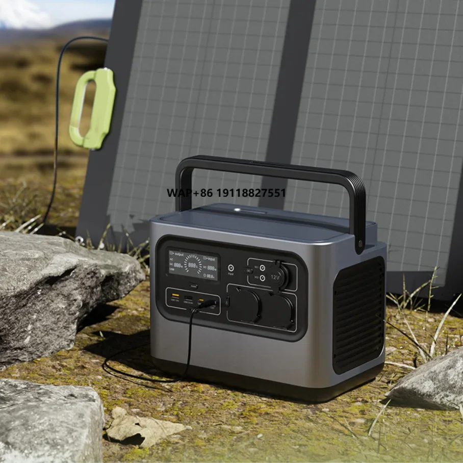 540Wh 600W Solar 300w Mini Portable Backup 220v Power Generator AC Power 12v Charging Lifepo4 Battery Panneau Solaire