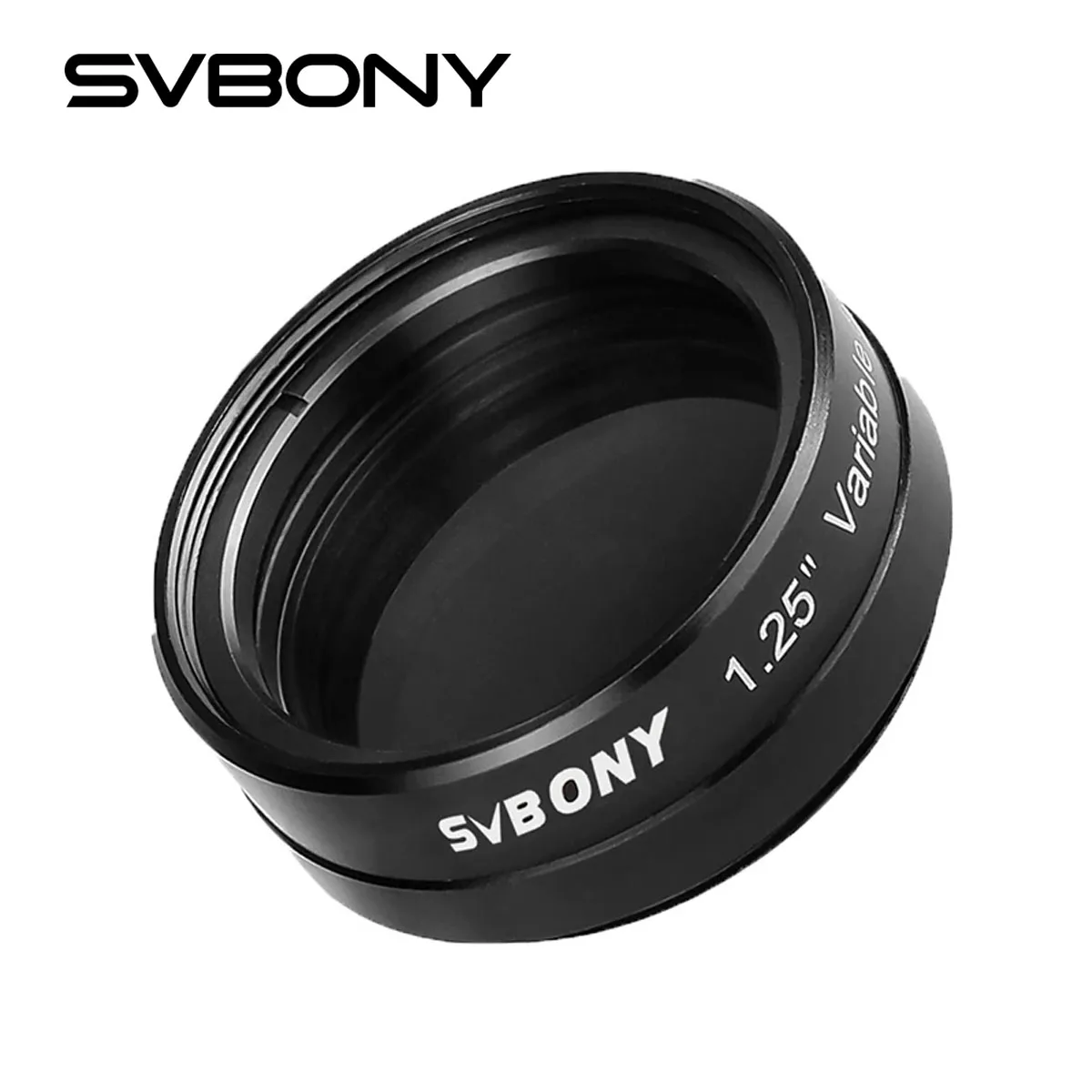 SVBONY 1.25'' Filter Variable Polarizing for Astronomy Monocular Telescope & Eyepiece Viewing the Moon and Planets SV128