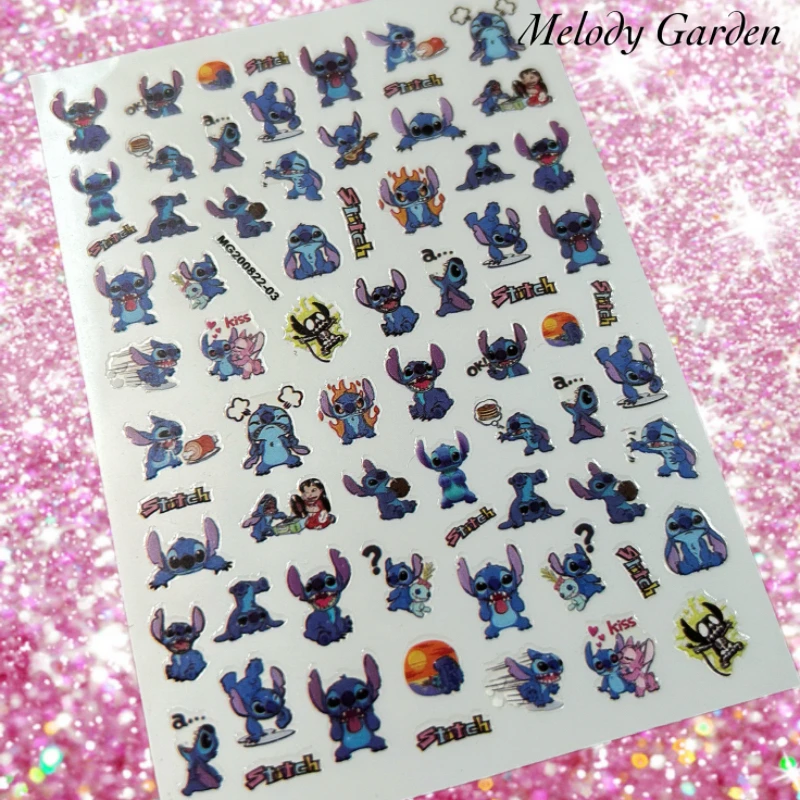 1 Stuks Nail Sticker Stickers Cartoon Dieren Nail Art Decoraties Stickers Sliders Manicure Accessoires Nagels Decoraciones