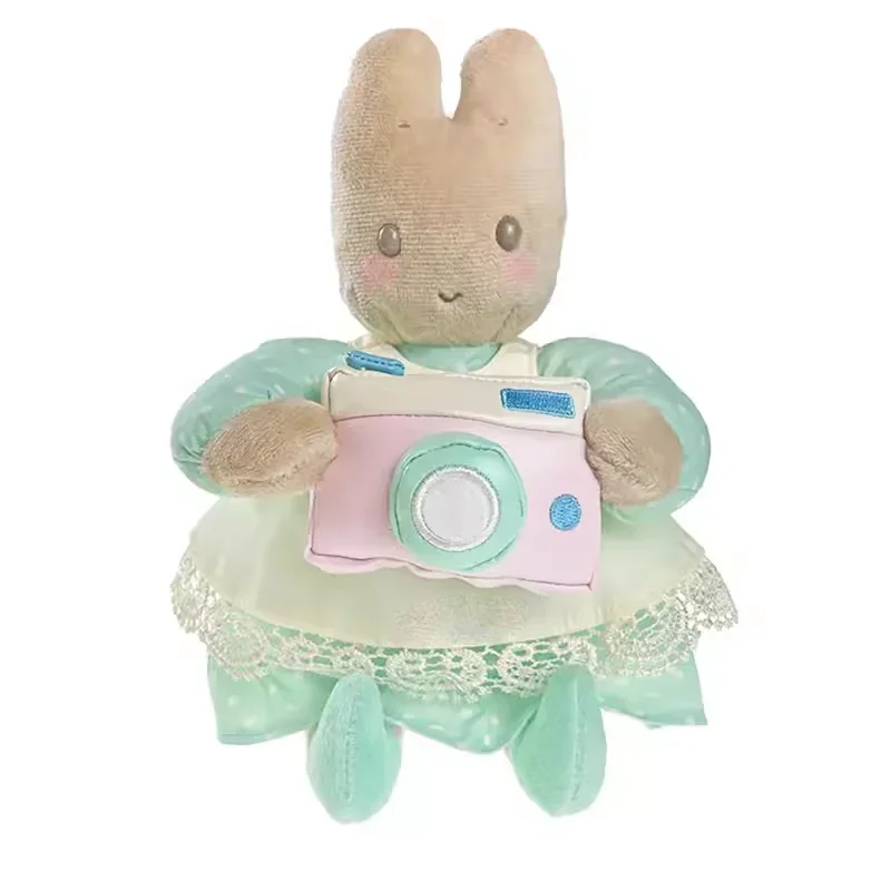 Crema Marrón de julio de 2024 EE. UU. Versión hermosa muñeca colgante decorativo monedero llavero almacenamiento bolsa de cosméticos Anime juguete de peluche