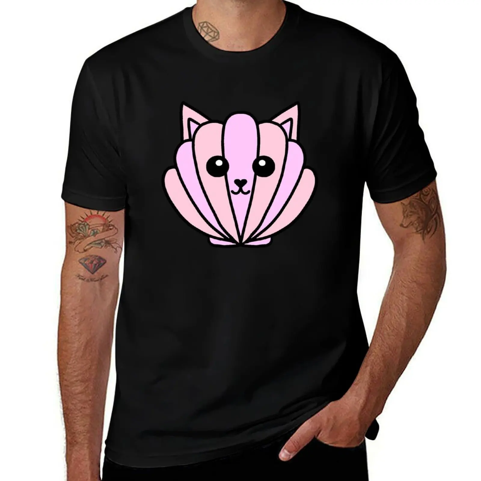 

Purrshell T-Shirt Clothing quick-drying cotton graphic tees custom t shirt workout shirts for men