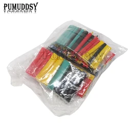 164PCS/Set Heat Shrink Tube Kit Insulation Sleeving Termoretractil Polyolefin Shrinking Assorted Heat Shrink Tubing Wire Cable