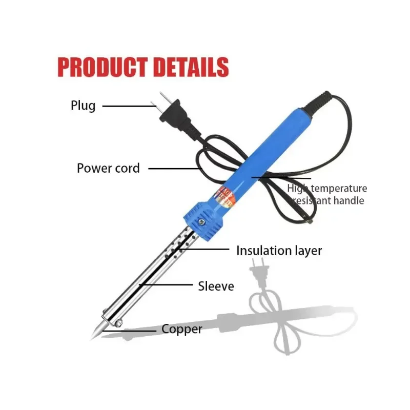 Imagem -02 - Ferramenta de Corte de Ferro de Solda Elétrica Peças Kit de Faca Quente Elétrica com Ferro de Solda para Gravação de Vinil Plástico Multiuso
