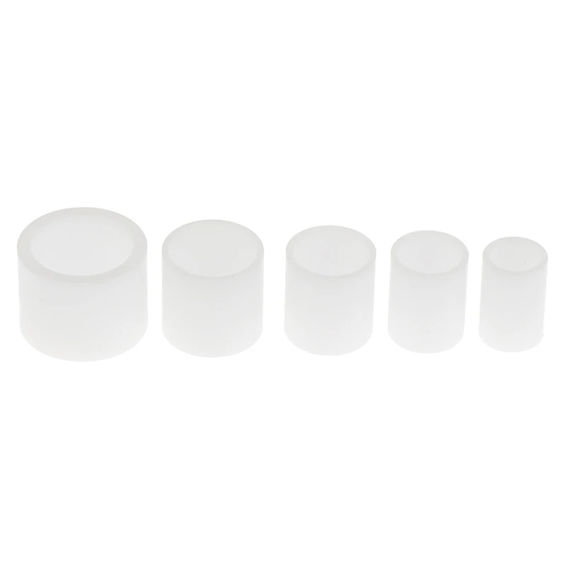 For 250/150mm Bench Grinder Plastic Reducer Ring 5-Sizes/set Grinding Wheel Arbor Bushing Adapter Kit 32-25-22-19-16-12.7mm