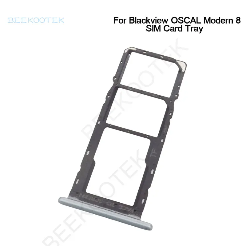 New Original Blackview Oscal Modern 8 SIM Card Tray SIM Card Holder Tray Card Slot Adapter For Blackview Oscal Modern 8 Phone