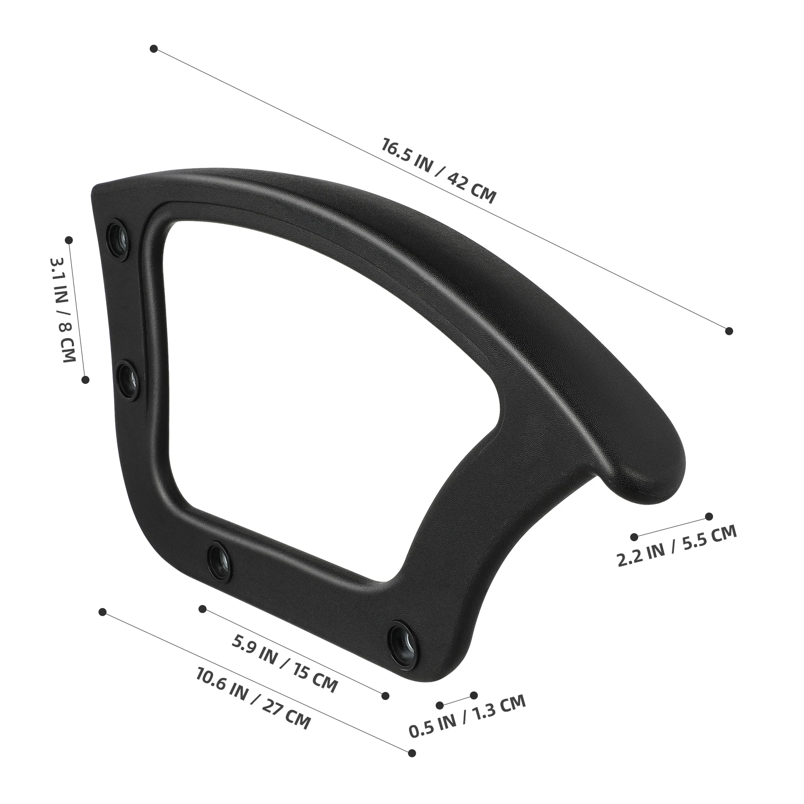 2pcs Replacement Office Chair Arm Gaming Chair Arm Rest Fixing Rings Chair Arm Repair Rings Repair Parts Chair Accessories