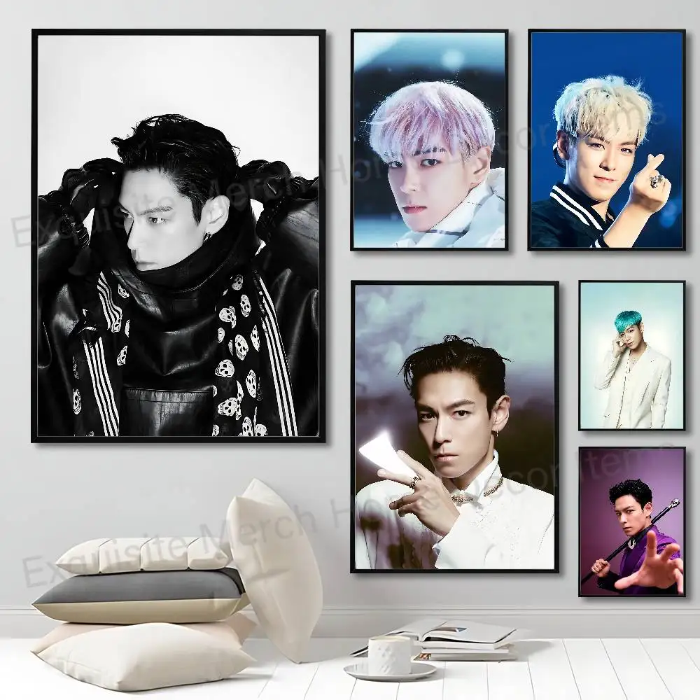 T-T.O.P Another Dimension Poster DIY Vintage Movie Poster Wall Art Painting Study Stickers Wall Painting