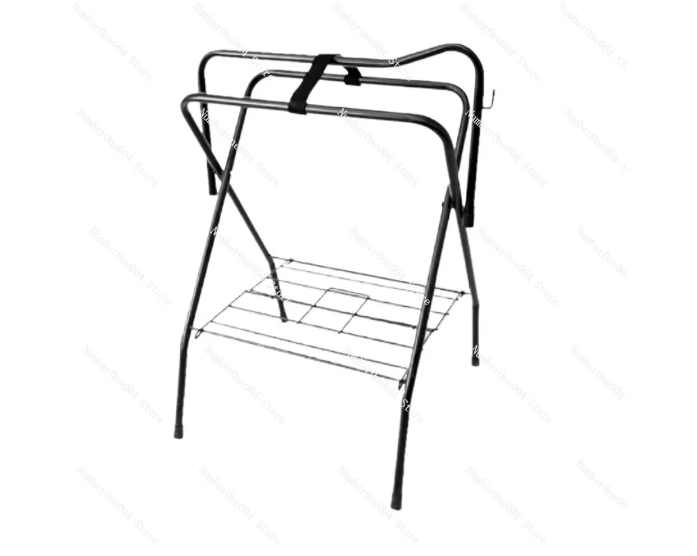 

Stable Storage Organizer, Foldable Support Rack for Horse Saddle and Riding Harness