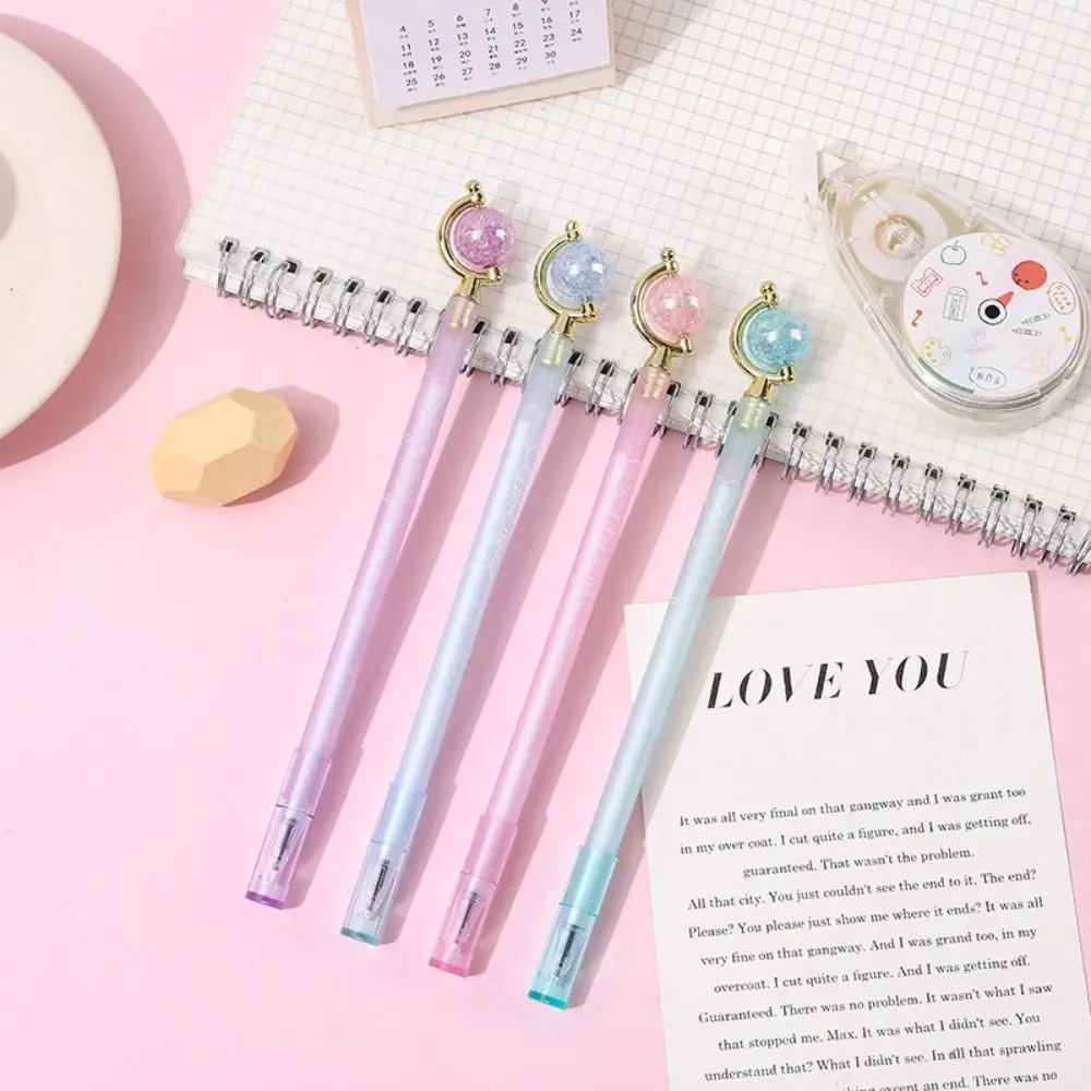 

Cute Writing Smoothly 12 Constellations Pens Black Ink Quick-Drying Fairy Stick Gel Pen 0.5mm ST Nib Ballpoint Pen Stationery