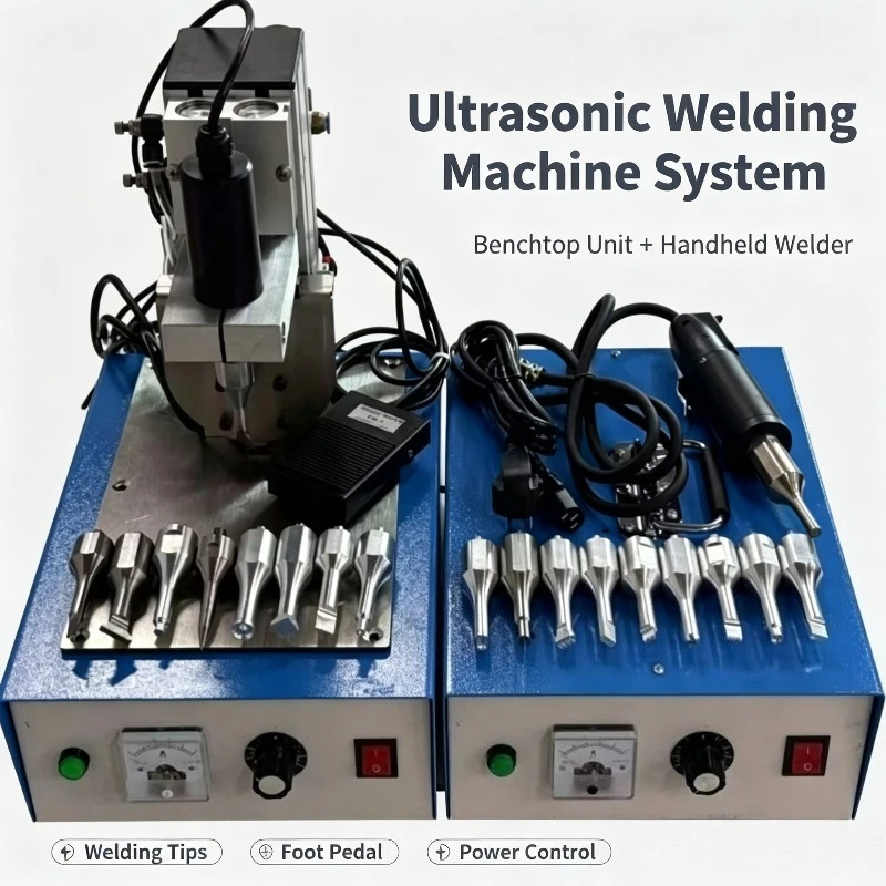 35K Handheld Ultrasonic Plastic Spot Welding Machine, Modified Positioning Spot Melting & Ironing Welding Equipment