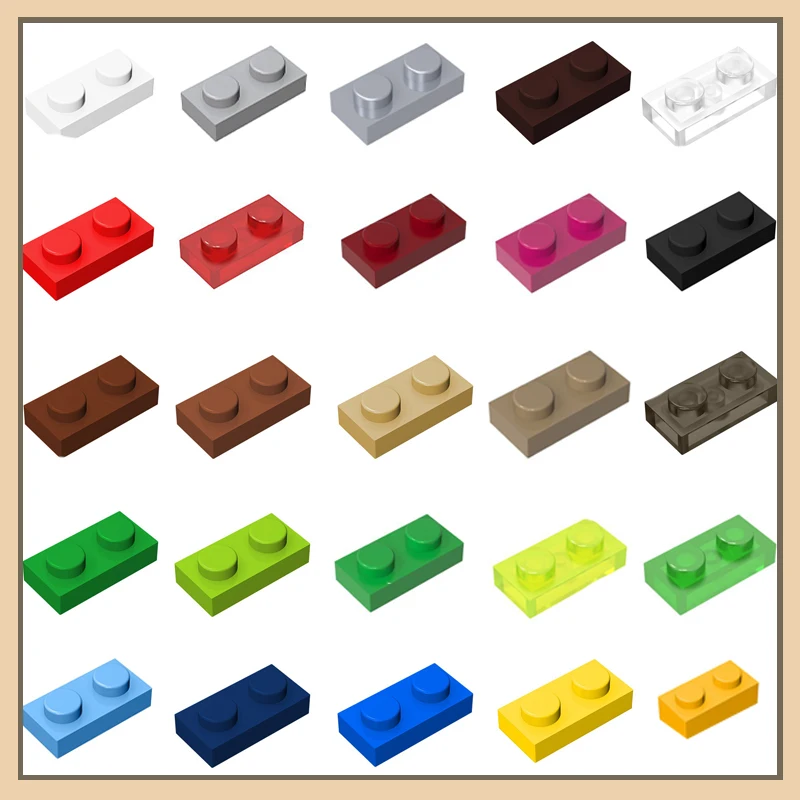 

3023 1x2 Short Bricks Compatible With Brand Small Particle Building Blocks Classic Toys Assembly parts wholesale DIY KIDS Gifts