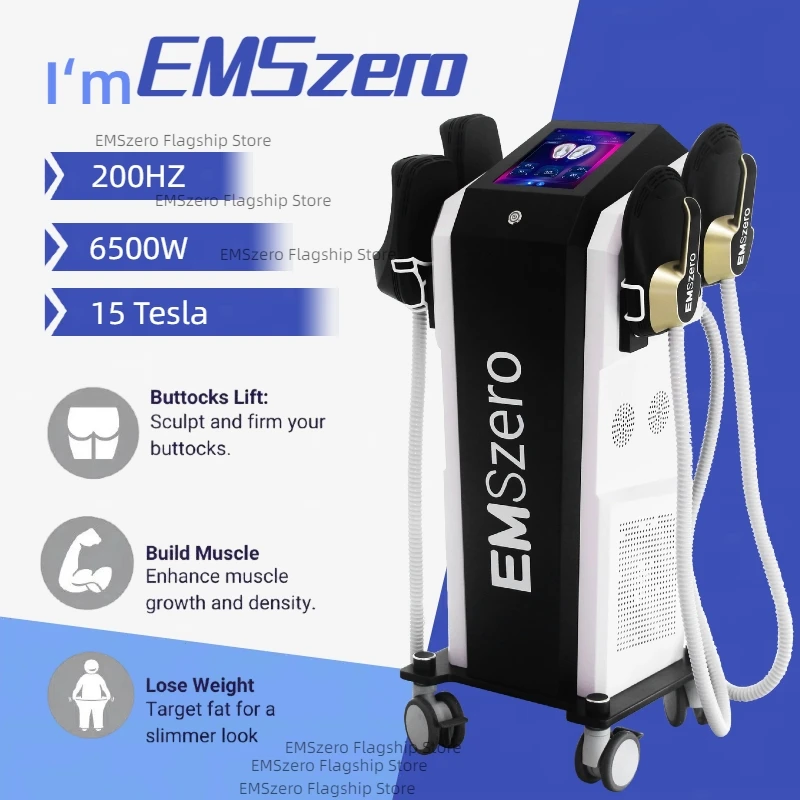 Emszero High-Energy Body Sculpting System Build Muscle Burn Fat  Lift Buttocks EMS Technology Emszero EMS Machine