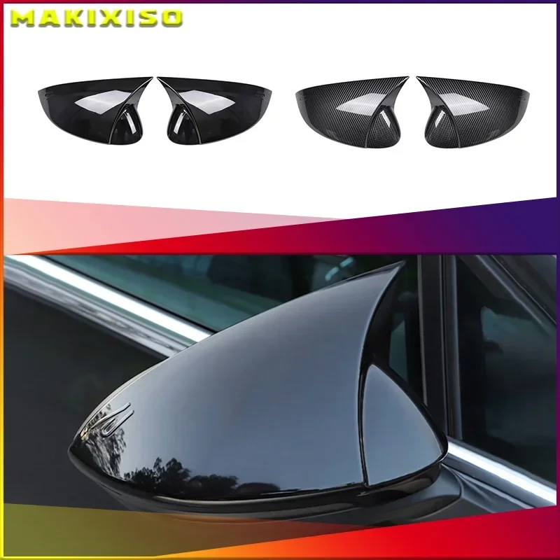 

For Volkswagen VW Golf 8 MK8 PRO 2021 2022 Carbon Fiber Accessories Car Side Door Rearview Turning Mirror Styling Cover Trim