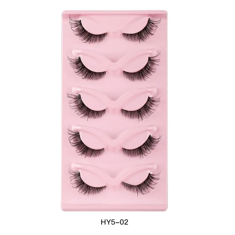 

Dramatic Volume Women Beauty Fuffy Lashes Fox Eye False Eyelashes Thick Long Eye Lashes Eye Extension