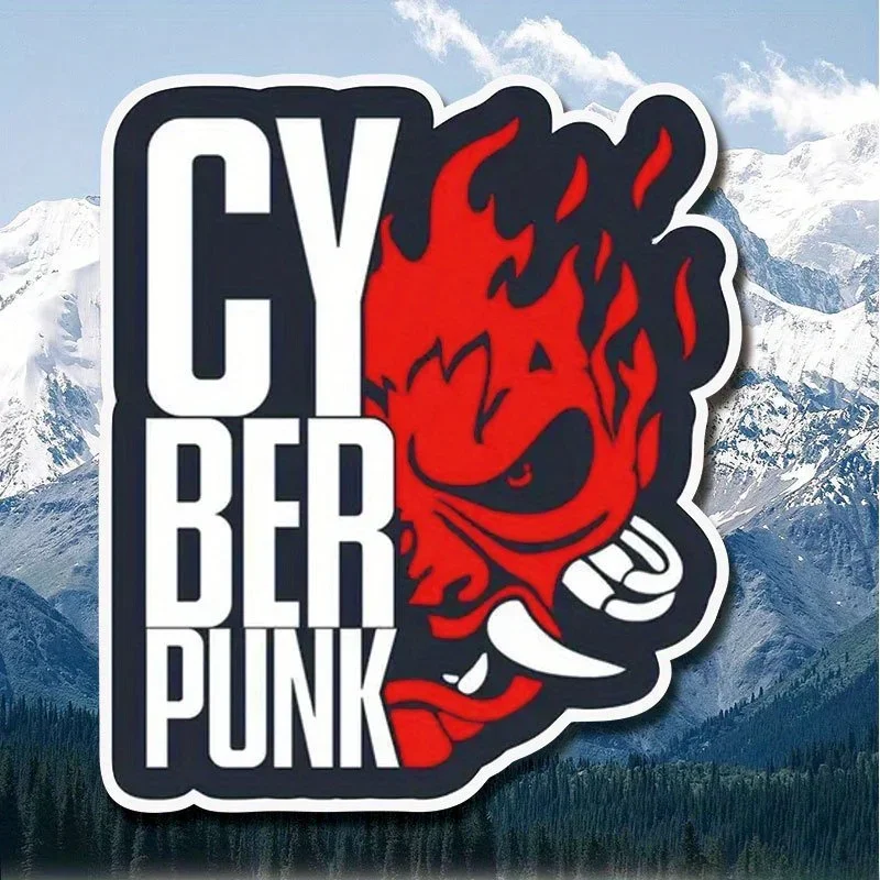 

1 шт. крутая тематическая наклейка в стиле киберпанк — уникальная водонепроницаемая наклейка для персонализированных автомобилей, ноутбуков и гаджетов с футуристической вибрацией в стиле панк