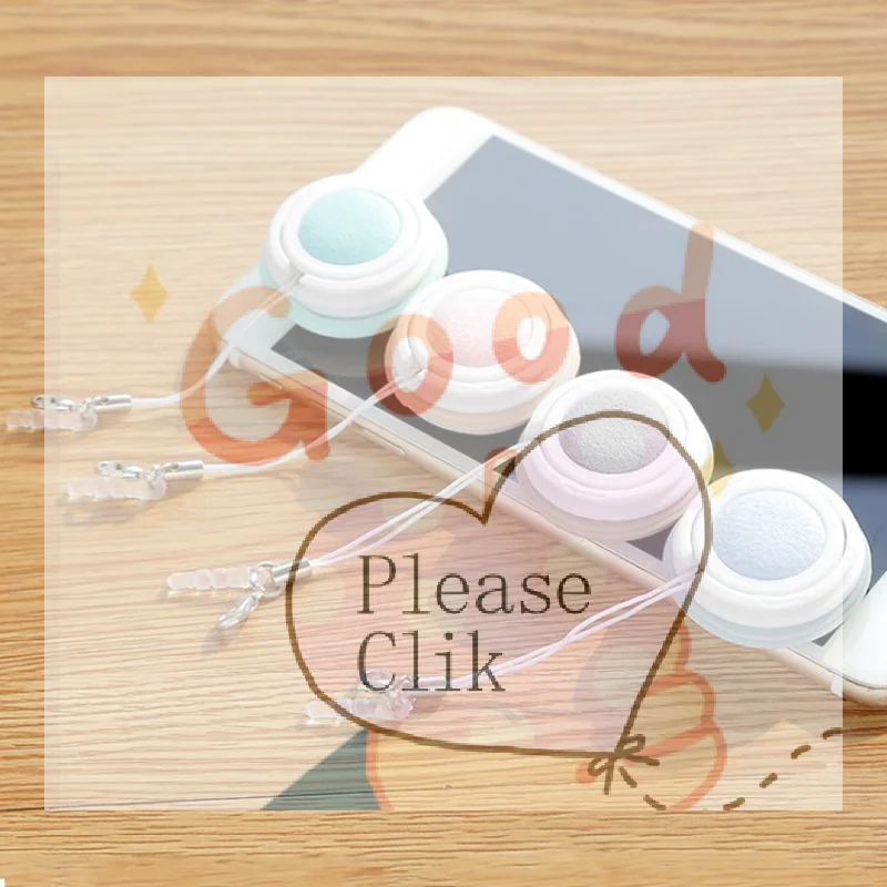 【HG】Mini Screen Cleaner Pendant Portable Microfiber Lens Wipe Cloth For Mobile Phone Eyeglass Camera Lens Glasses Cleaning Tool