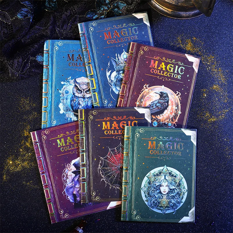 10Pcs Magic Collector Series Decorative Sticker Vintage Magic Props Collage Scrapbooking Label Diy Diary Album Journal Planner