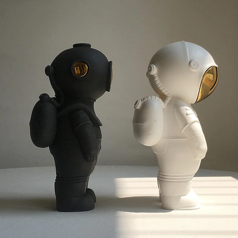 Cheap Price Astronaut Toy Home Decor Mini Resin Spaceman Astronaut Statue