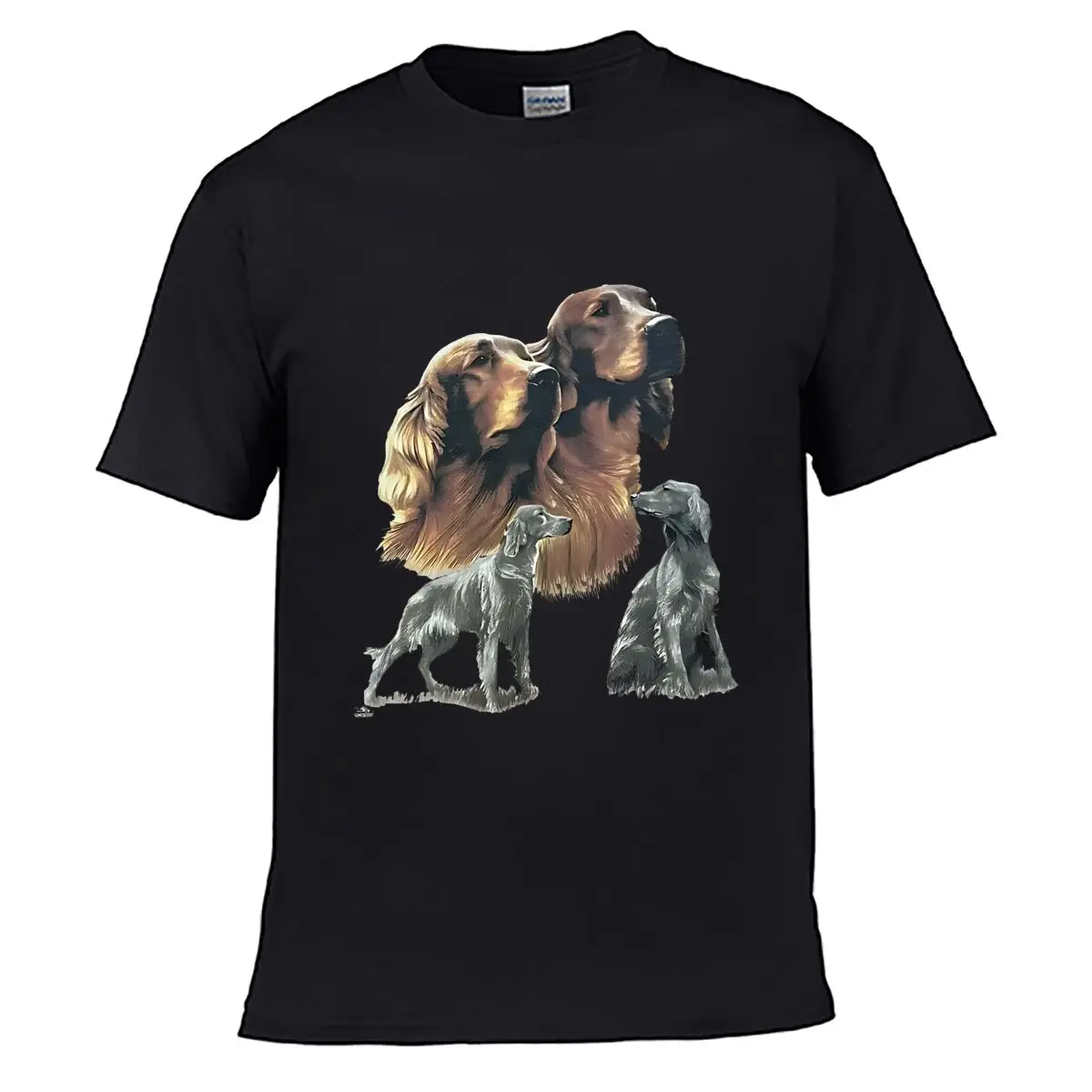 Golden Retriever Dog Portrait short-sleeved T-shirt