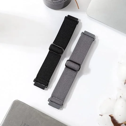 Nylon band For Amazfit GTS 4/2/2e/3/GTS2 Mini/GTR/4/3/Pro/GTR2/42mm/stratos Elastic Watch Bracelet Amazfit bip 20mm/22mm strap