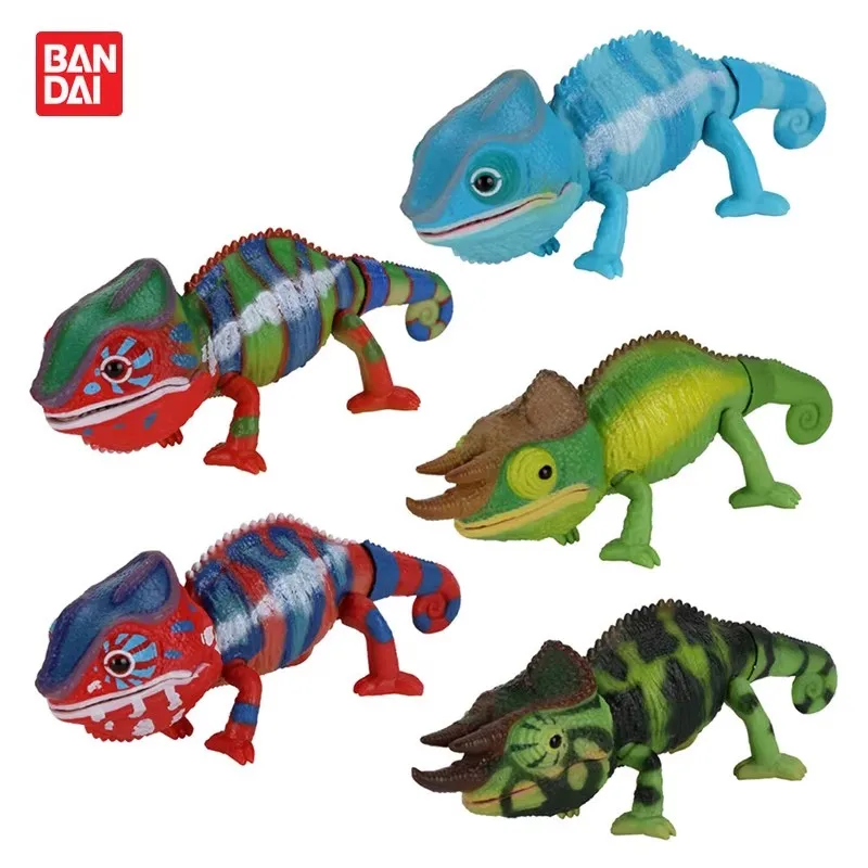 

Bandai Original 5Pcs Gashapon The Diversity of Life on Earth カメレオン Toys For Kids Gift Collectible Model Ornaments