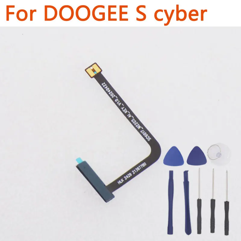 New Original DOOGEE S cyber Power Volume Button Key Side FPC Custom Key Cable flex FPC For DOOGEE Scyber Smart Phone