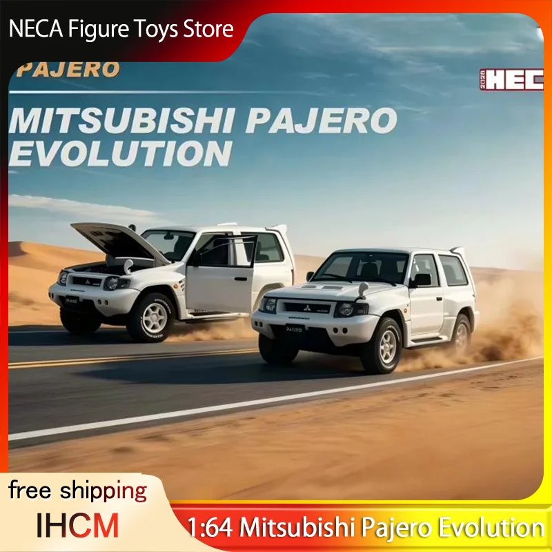 

IHCM 1:64 Mitsubishi Pajero Evolution HEC Limited Edition Diecast Car Model Openable Doors Toy Gift For Adults & Fans In Stock