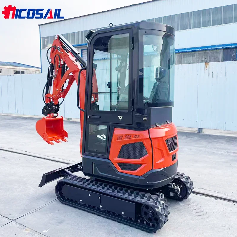 

CE And EPA Approved Mini Digger Excavator Factory Smallest 1.8 Ton To 2 Ton Hydraulic Crawler Tracked Bucket Digger