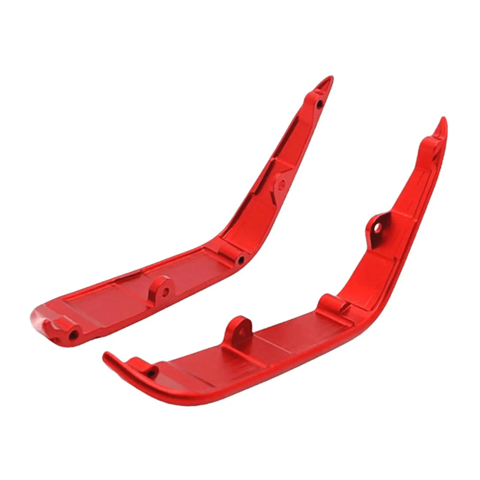 Front Fender Guard Replacement Accessory Repair Parts Left and Right Aluminum for H12Y 1: 12 RC Car Professional