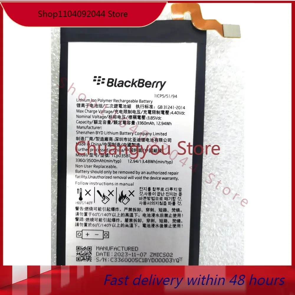 New TLP035B1 Battery For BlackBerry key2 K2 Mobile Phone